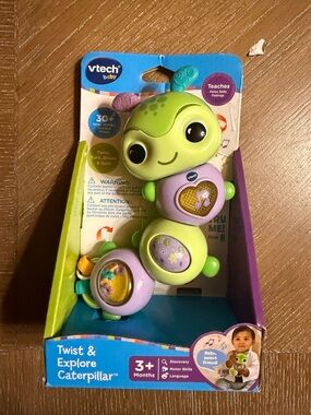 New vTech Baby Twist & Explore Caterpillar with Textures